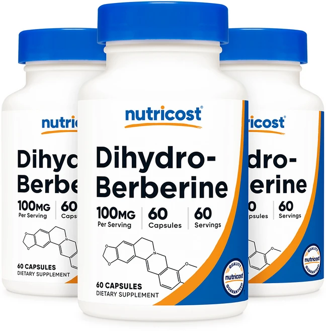 뉴트리코스트 디하이드로 베르베린 100MG 캡슐 60정 3병, 3개 - 쿠팡