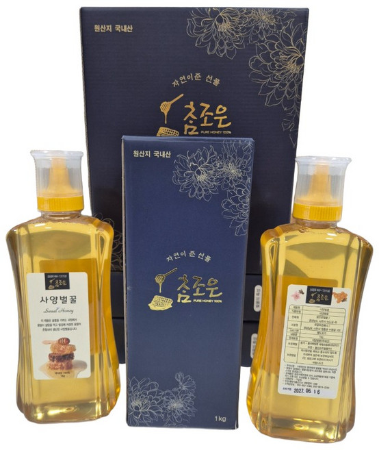참조은사양벌꿀, 2세트, 1kg