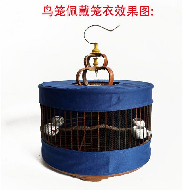 圓形竹製鳥籠, 1個, 紫竹靛頦籠帶配件帶紗網籠衣價格