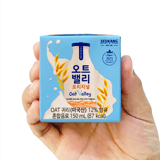 서강유업 오트밸리 우유 150ml *24개, 24개