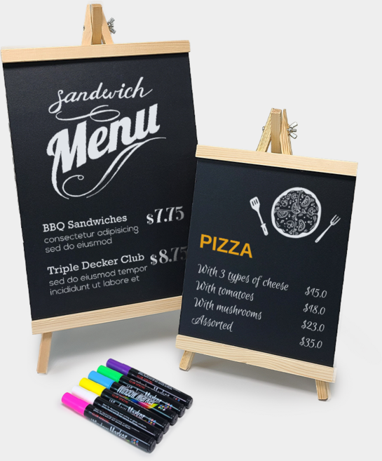 스타트오버 블랙보드 입간판+마카펜세트, 1개, 기본형