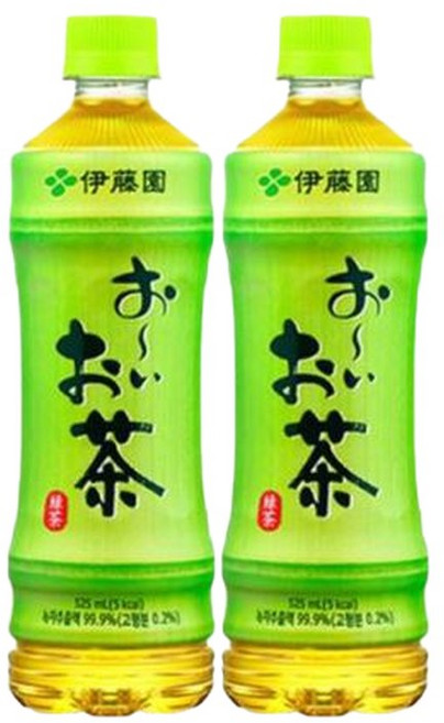 이토엔 오이오차 녹차, 525ml, 40개