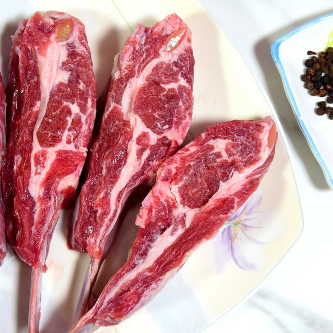 더램미트 프리미엄 호주산 양고기 양갈비 숄더랙 구이용, 1kg, 1개