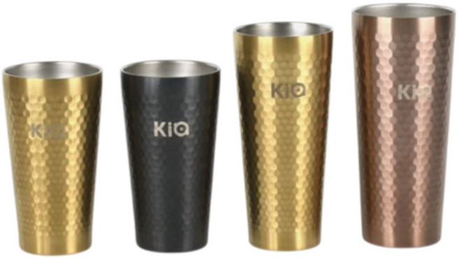 스텐컵 이중 진공컵 벌집무늬 물컵 카페컵 식당 갖고싶은 예쁜 선물 식기, 골드허니이중컵 350ml