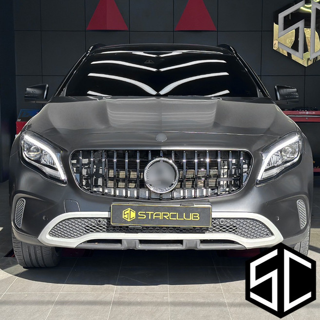 스타클럽 벤츠 GLA X156 세로그릴, 대구장착점(공임비 10만 현장지불), 14~17년식 페리전 실버