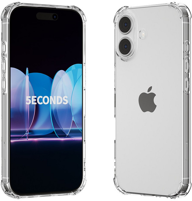 5세컨즈 라인 커버 범퍼 젤리 케이스 3매 세트