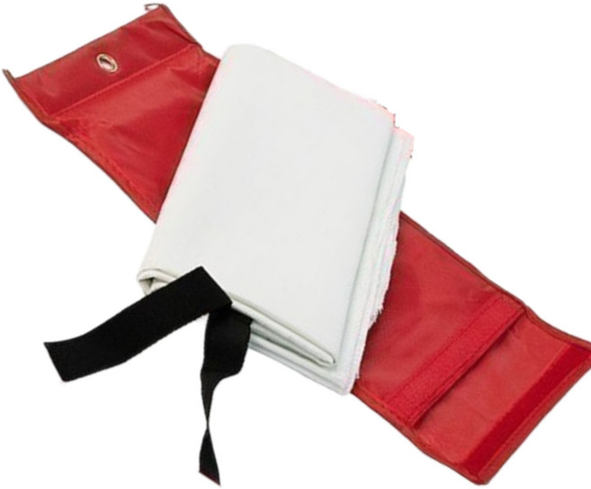 알리오마켓 화재 초기 진압 소방포 담요, 화이트, 1개