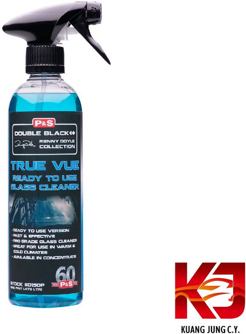 P&S TRUE VUE 玻璃清潔劑 16oz, 1個, 473ml