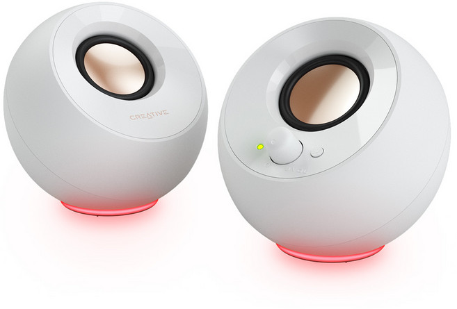 크리에이티브 PEBBLE SE RGB WHITE 스피커