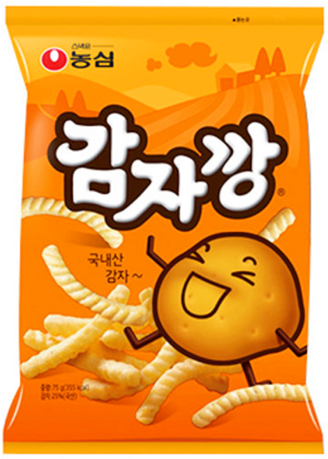 농심 감자깡, 75g, 1개