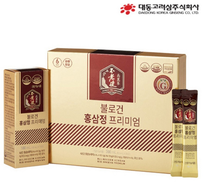 [불로건] 홍삼정 프리미엄 10mlx30 (300ml), 300ml, 1개