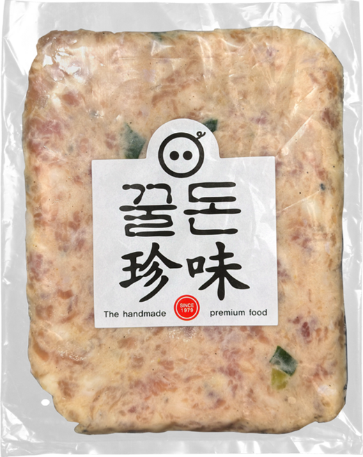 수제 진미진맛 너비아니 한돈 떡갈비 동그랑땡 산적 츠크네 다용도 [반죽] 500g, 1개