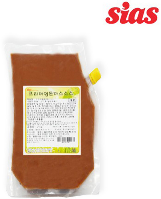 시아스 프리미엄돈까스소스2kg, 1개, 2kg