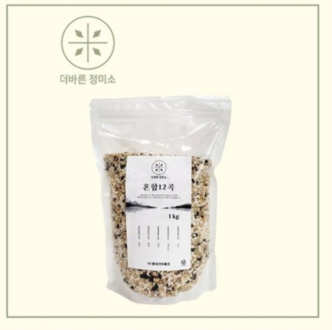 [쇼핑엔티] 더바른 정미소 혼합12곡 1kg 1봉, 1개