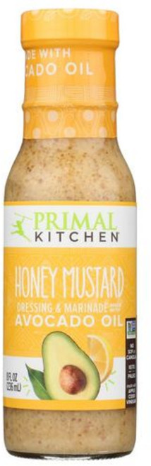 프라이멀 키친 - 허니 머스타드 비네그레트 (237ml 6개 팩) Primal Kitchen - Honey Mustard Vinaigrettes (8 oz 6 Pack), 1개, 237ml