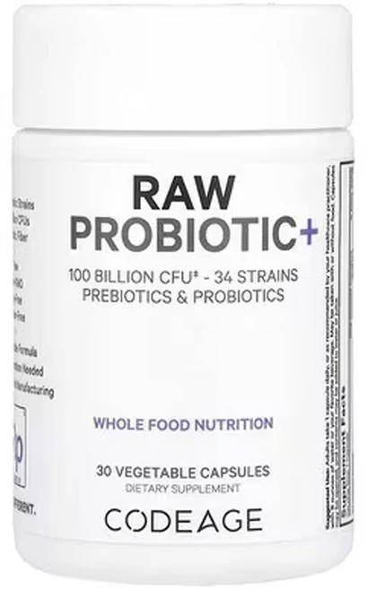 코드에이지 무가공 프로바이오틱+ 1 000억CFU 30베지캡슐, 30정, 1개 - 쿠팡