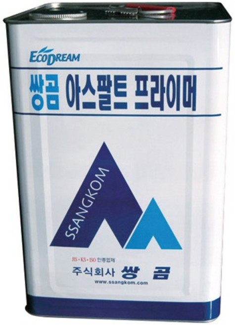 쌍곰 아스팔트 프라이머 18kg 콜타르 방수제(8131157) rka*20363zv, 본상품선택, 1개