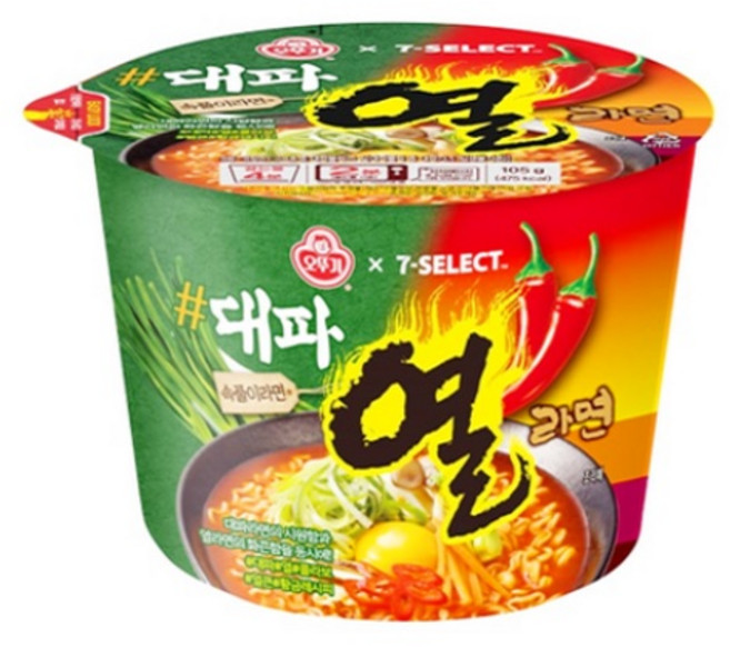대파 열라면105g, 12개