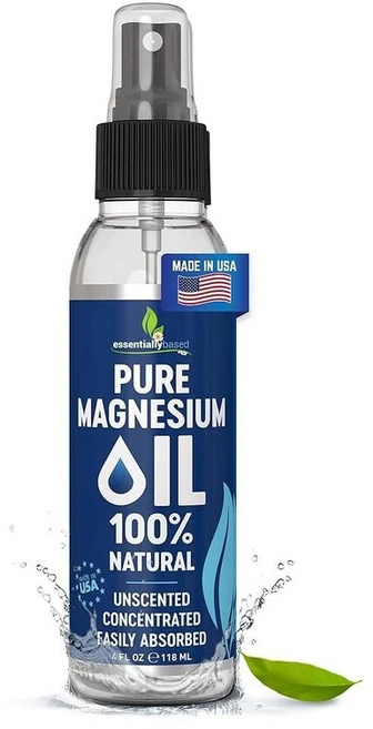 순수 마그네슘 오일 스프레이 355ml(12온스) - 수면 강도를 위한 국소 따끔거림 감소 가려움 100% 천연 및 유기농 미국 제조 135772, 4액량 온스 (1개) - 쿠팡
