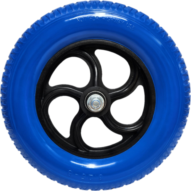 동그라미캐스터 13인치 청발포 ﻿ 바퀴 지름은 360mm 바퀴폭은 82mm, 1개