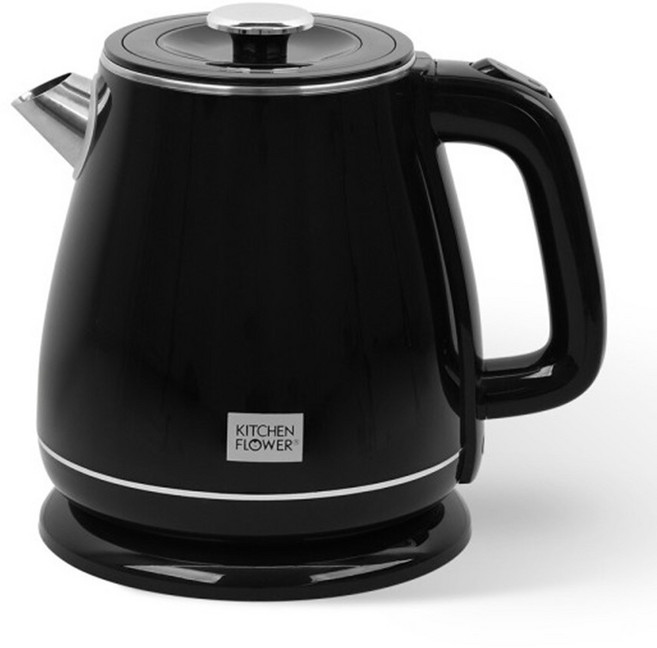 키친플라워 스텐 포트 KEK-1825 전기 주전자 1.8L