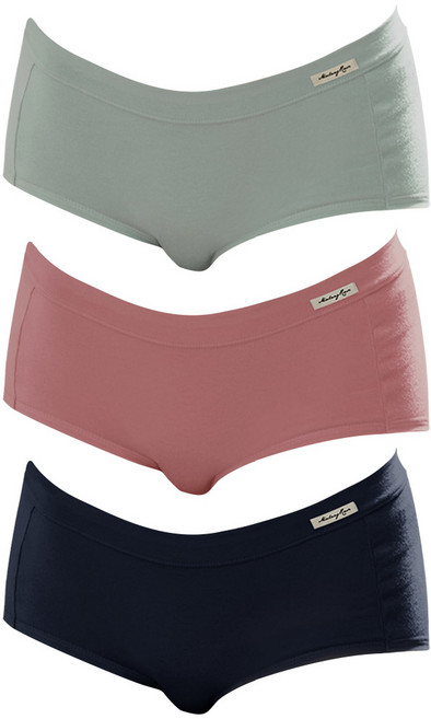 물랑루즈 여성 샘방지 위생 여성 숏 드로즈 팬티 3p 세트 SN745