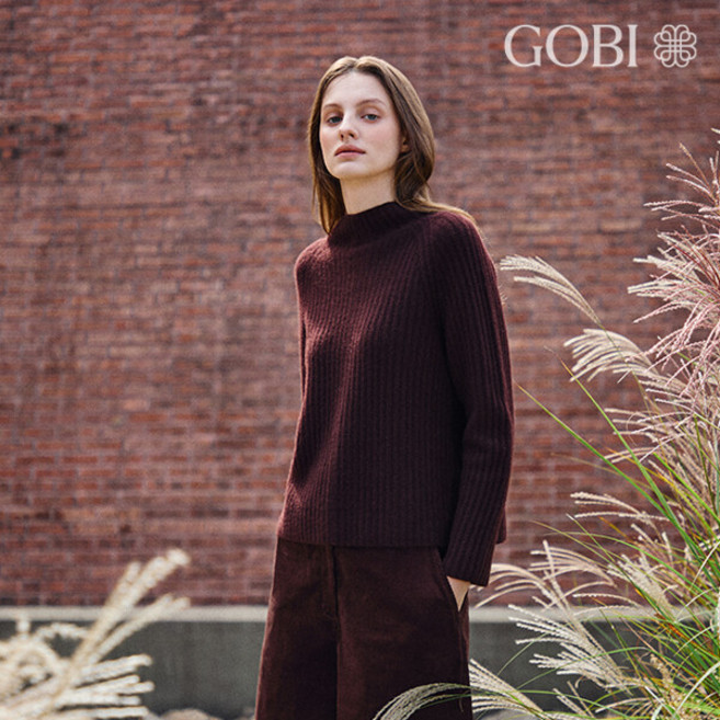 [런칭가 399000원] 고비(GOBI) 캐시미어100 헤비게이지 루즈핏 풀오버
