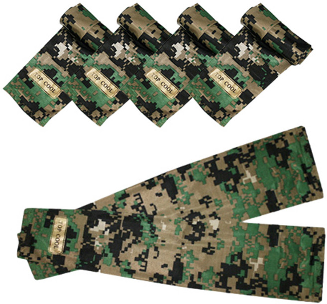 FOBIELLA 실속구성!! 여름 쿨토시 자외선차단 여름팔토시, 밀리터리, 5개