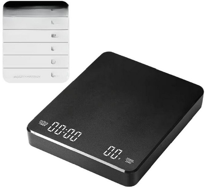 커피 전자저울 드립용 저울 충전식 에스프레소 계량 심플, 기본 모델명/품번, 충전+플러그인, 1kg