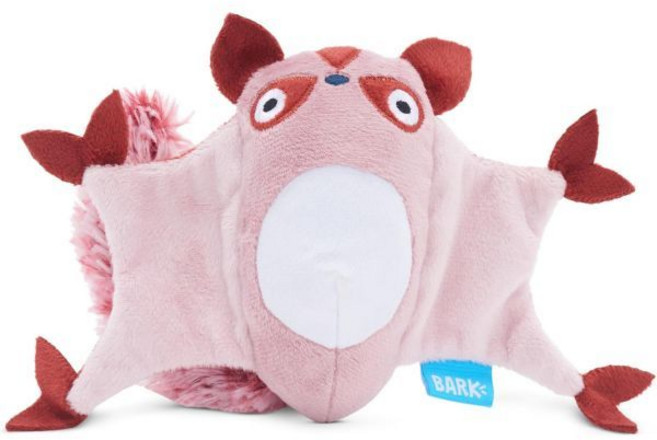 X-소형견을 위한 바크박스 쉴라 슈가 글리다 플러시 장난감 2-in-1 삐걱거림과 미친 크링클 재미 가져오기 당기기 인터랙티브 놀이에 완벽합니다, Sheila Sugar Glidah-Small