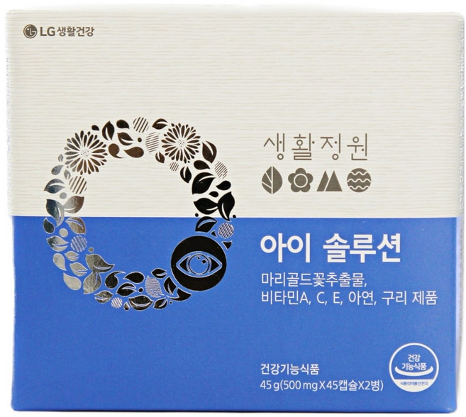 LG생활건강 생활정원 아이솔루션 90일분, 45정