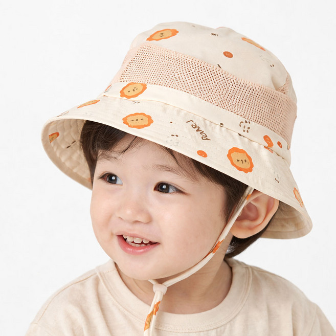 아기모자여름용 유아 여아 썬햇 벙거지