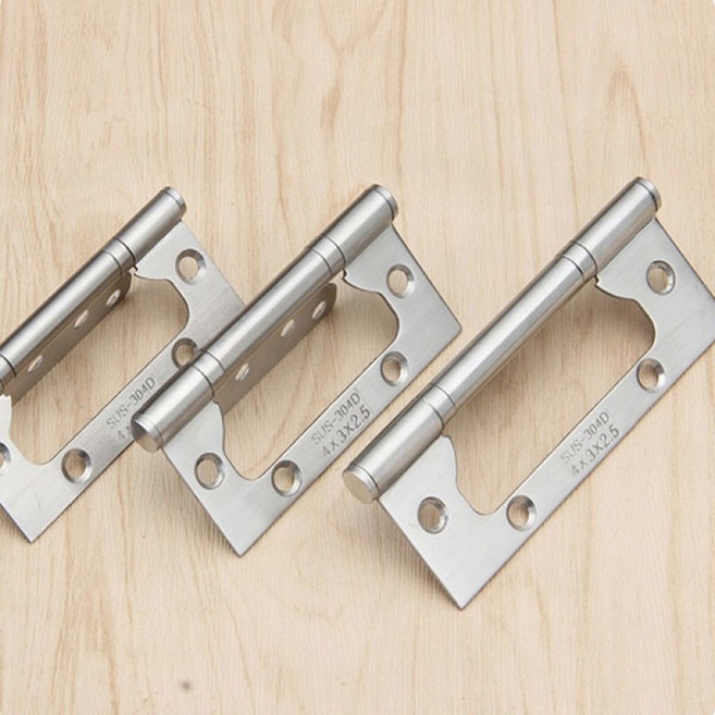 아이베란다 방문 이지경첩 스테인레스 (3개1세트) SUS304 피스포함 HD, 1개