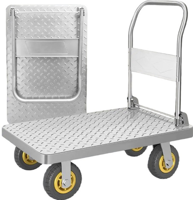 엘티제이 무소음바퀴 접이식 운반카트 구르마, 1개