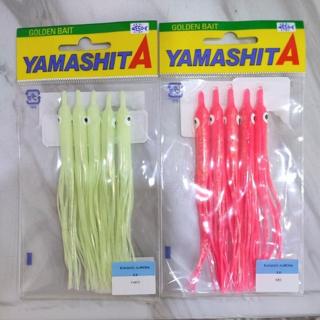 YAMASHITA LPイカナゴオーロラ 小頭有眼烏賊 A B K70 KE1 KE2 夜光系列 #003-161, 夜光 系列,2吋
