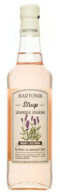 Bartonik 바르토니크 체코 프리미엄 허브 시럽 라벤더 500ml 무첨가물 시럽, 1개, 500g