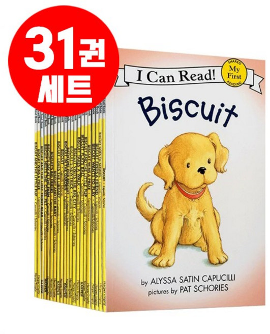 [영스텝북] 국내 아이캔리드 비스킷 31권 영어원서 I Can Read Biscuit 음원제공