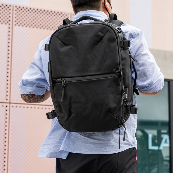 Aer Travel Pack 3 Small 後背包 多功能商務旅行包, 黑色