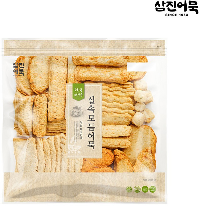 [삼진어묵] 실속모듬어묵, 1.7kg, 1개