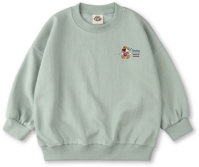 벤힛키즈 디즈니 아동용 DNMKOT2011F 오버핏 특양면 맨투맨 티셔츠