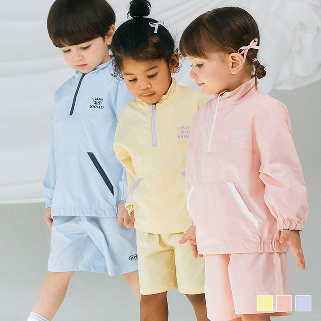 해피프린스 SIZE 6Y 롤리팝 아노락 셋업