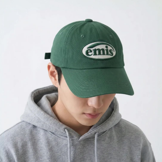 [국내정품] 이미스 모자 톤온톤 와펜 볼캡 연예인 여자 남자 커플 캡 (사은품)