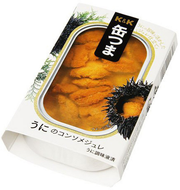 캔에 가득 콘소메쥬레 성게알 통조림 65g, 1개