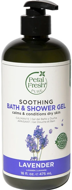 페탈프레쉬 수딩 배스 & 샤워 젤 라벤더, 1개, 475ml - 쿠팡