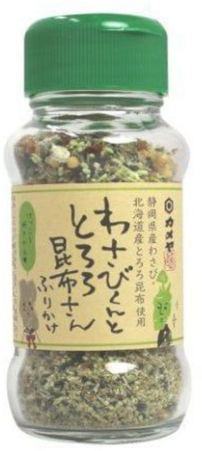 카메야 와사비군과 토로로 다시마산 후리카케 46g, 1개