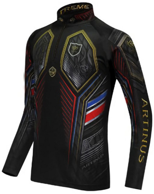 [아티누스] AT-599 고밀도 냉감 승화티(블랙), 블랙