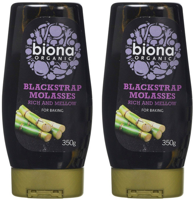 Meridian 바이오나 오가닉 퓨어 블랙스트랩 몰라세스 350g 2팩