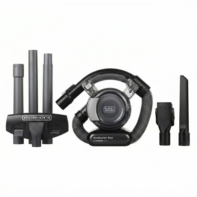 블랙앤데커 코끼리코 핸디 무선청소기 14.4V 미니 차량용 원룸 자취방 코스트코, TPD1420BK, 블랙