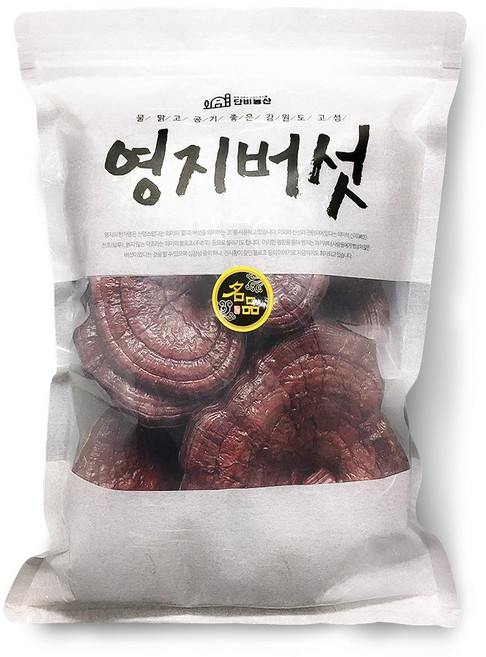 단비농산 국산 영지버섯 (강원도 고성 국산100%) 지퍼백포장, 500g, 1개