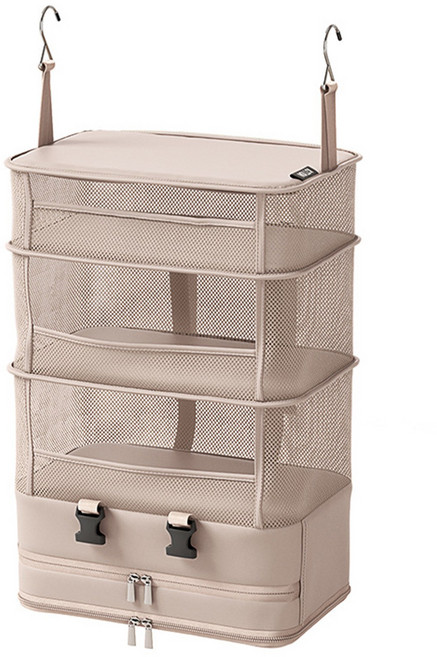 지칸디 여행용 걸이형 압축 파우치 폴딩백 속옷 정리함 수납 캐리어 가방